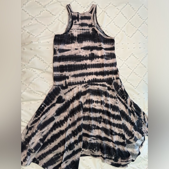 Mossimo Tie Dye Assymetric Hem Midi Dress Size Small - Picture 2 of 4